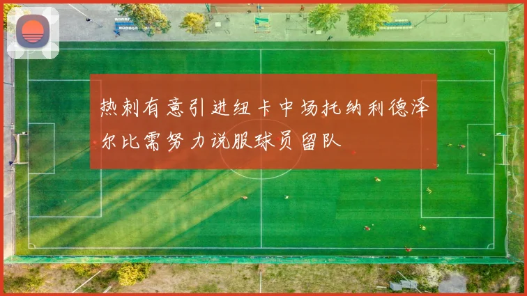 热刺有意引进纽卡中场托纳利德泽尔比需努力说服球员留队